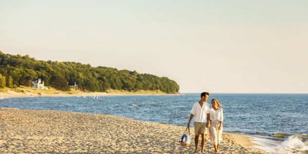 SDACVB Day3 PM OvalBeach Couple South 003 Scaled Couple walking on beach