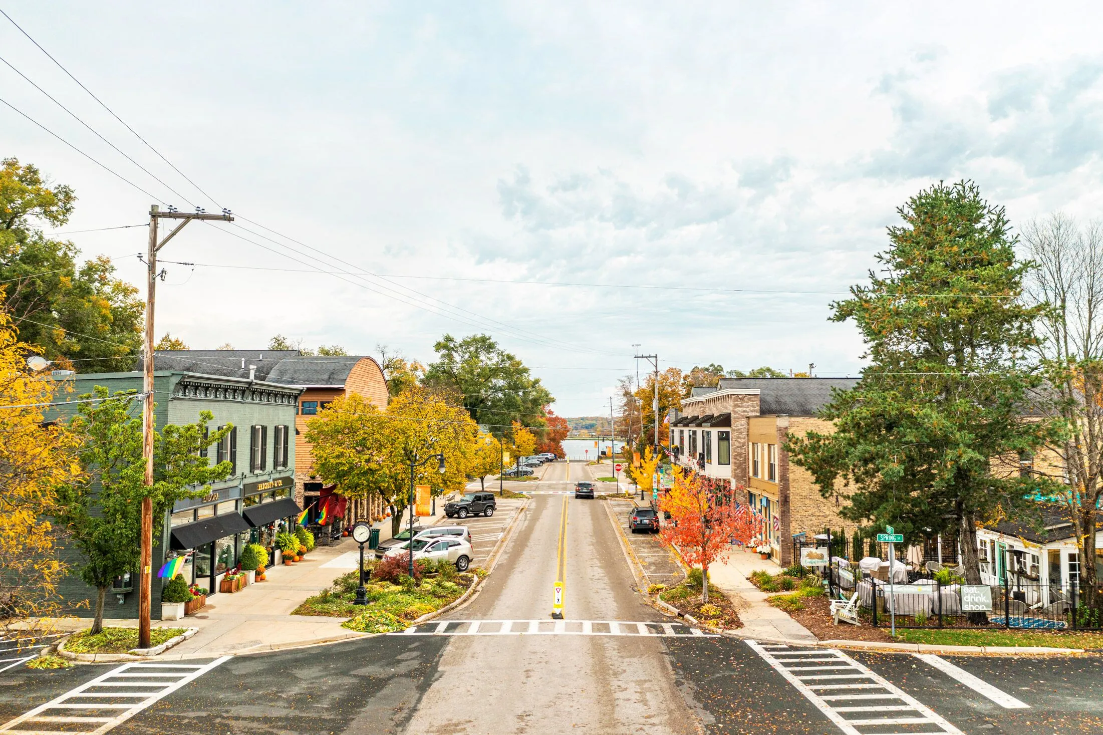 Fall in Downtown Douglas MI